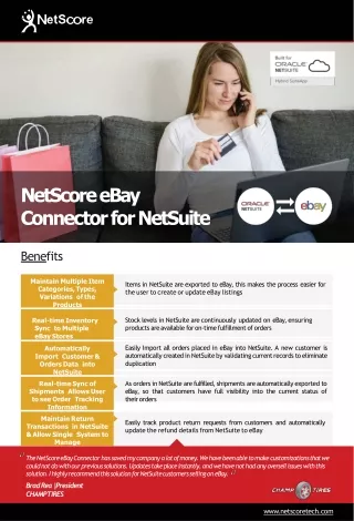 eBay NetSuite Integration Connector