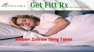 Selective Slumber Comforts Body And Mind | Buy Zoltrate 10mg Online By GetFittrx