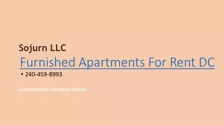 Furnished Apartments For Rent DC