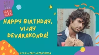 Happy birthday, Vijay Devarakonda!