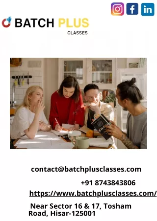 Best Design Coaching in India - Batchplusclasses