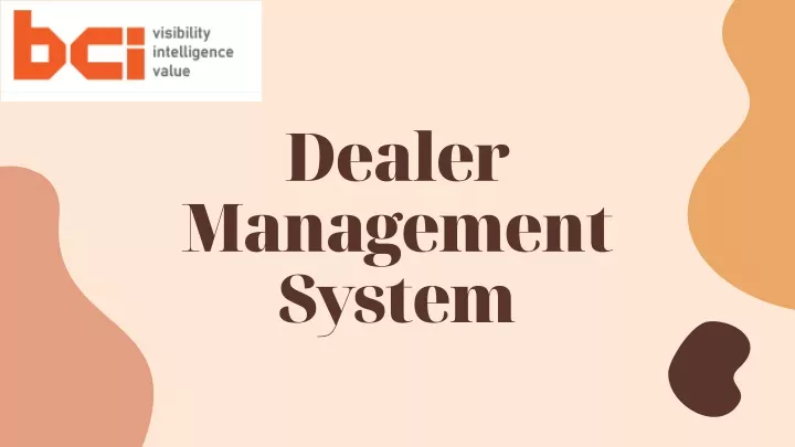 dealer management system
