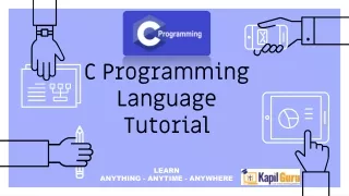 c programming language tutorial learn anything anytime anywhere