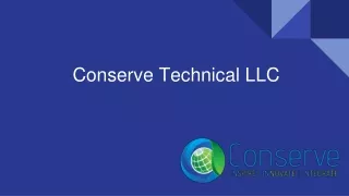 Conserve ae -Conserve Technical LLC