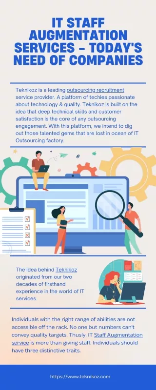 IT Staff Augmentation Services - Today's Need Of Companies