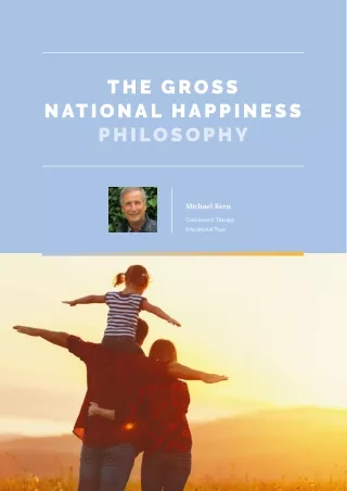 The Gross National Happiness Philosophy