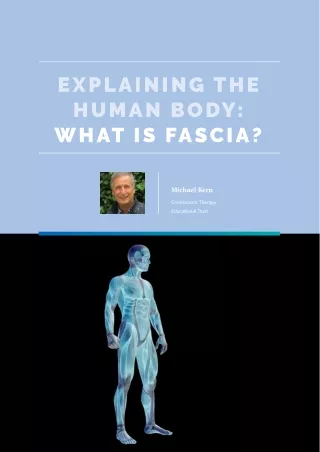 Explaining the Human Body: What Is Fascia?