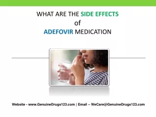 What are side effects of Adefovir