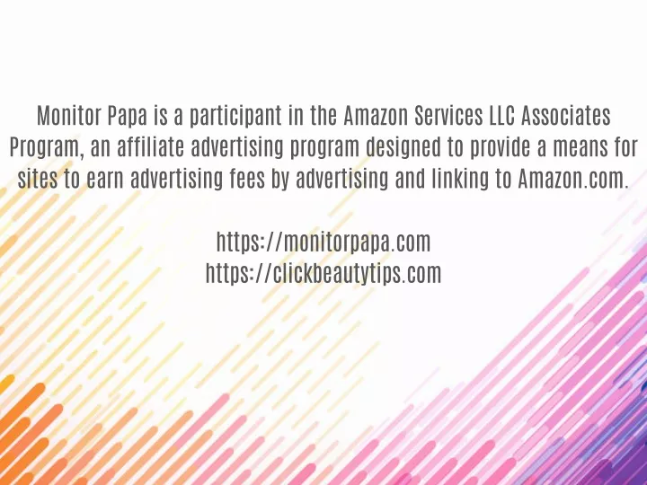 monitor papa is a participant in the amazon