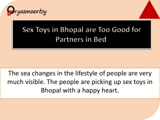 Sex Toys in Bhopal | Call:  918010274324