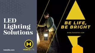 Led Lighting Solutions