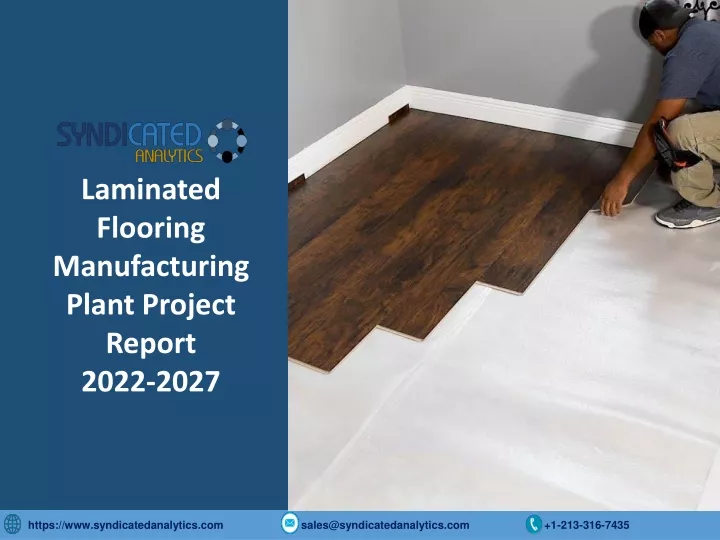 laminated flooring manufacturing plant project