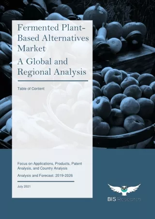 fermented plant based alternatives market