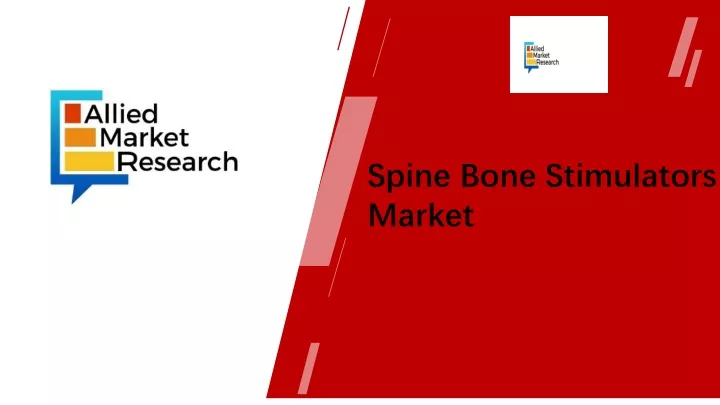 spine bone stimulators market