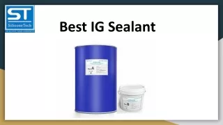 Best IG Sealant