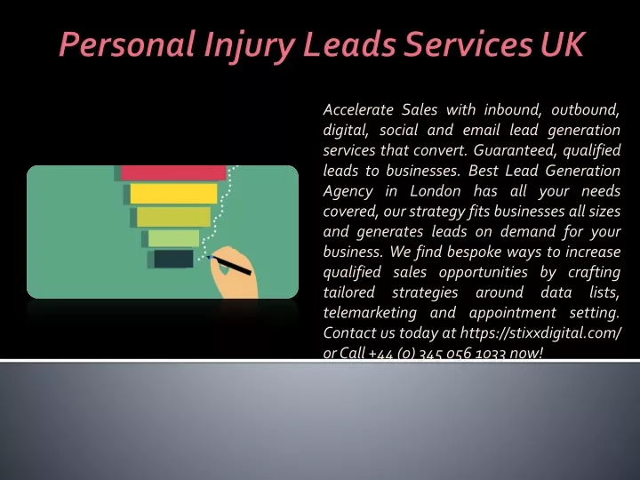 personal injury leads services uk
