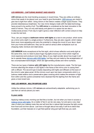 LED MIRRORS _ CAPTURING MARKET AND HEARTS.docx