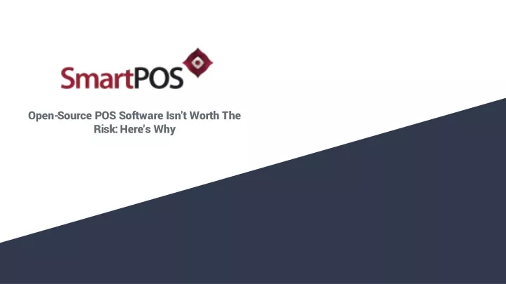 open source pos software isn t worth the risk here s why