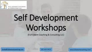 Self Development Workshops