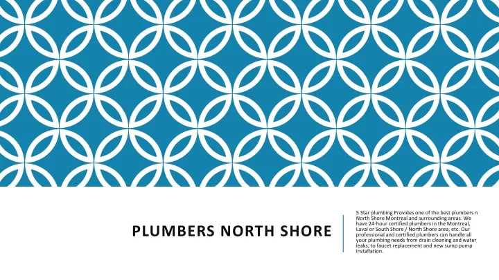 plumbers north shore