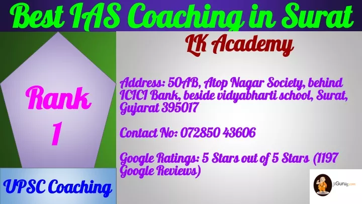 best ias coaching in surat