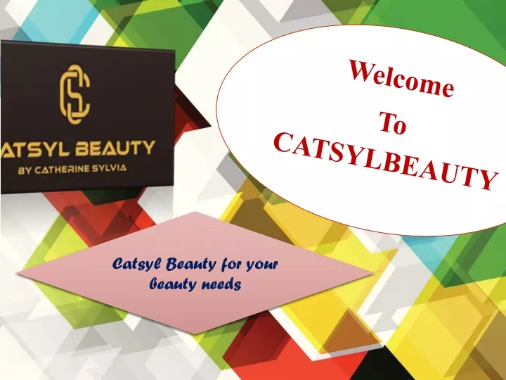 welcome to catsyl beauty
