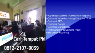 TERBAIK! WA 0812-2107-9039, Tempat PKL 2022 Banjarbaru