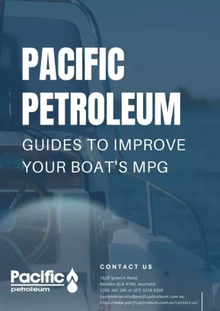 Pacific Petroleum Guides to Improve Your Boat's MPG