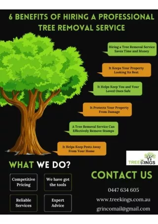 6 Benefits of Hiring a Professional Tree Removal Service