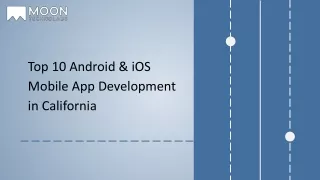top 10 android ios mobile app development