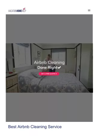 Airbnb Cleaning