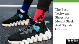 the best techwear shoes for men 5 sleek