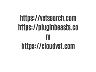 https vstsearch com https pluginbeasts co m https