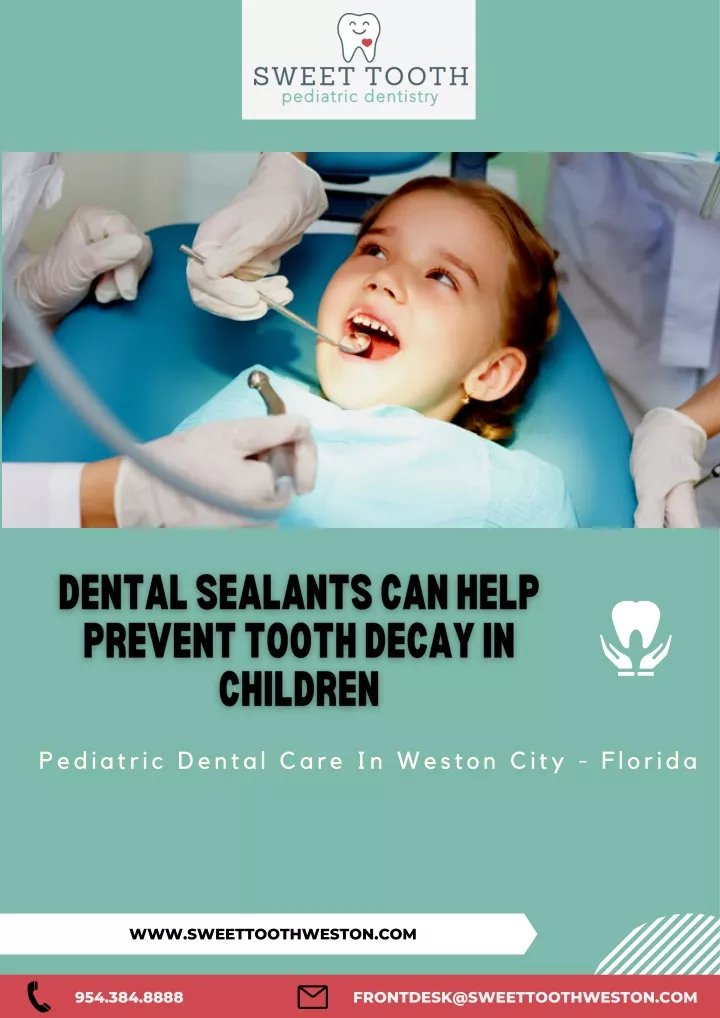 pediatric dental care in weston city florida