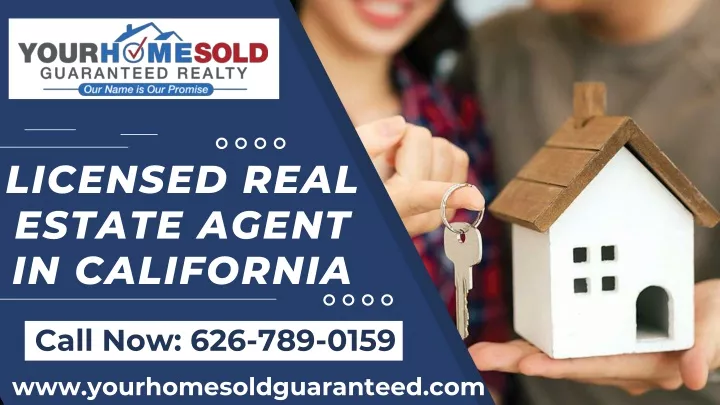 licensed real estate agent in california