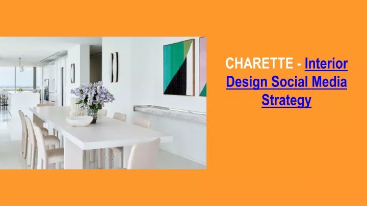 charette interior design social media strategy