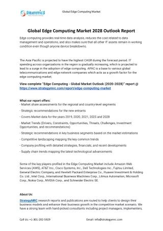 global edge computing market