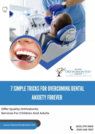 7 Simple Tricks for Overcoming Dental Anxiety Forever