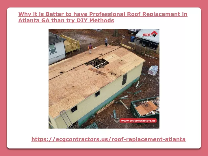 why it is better to have professional roof