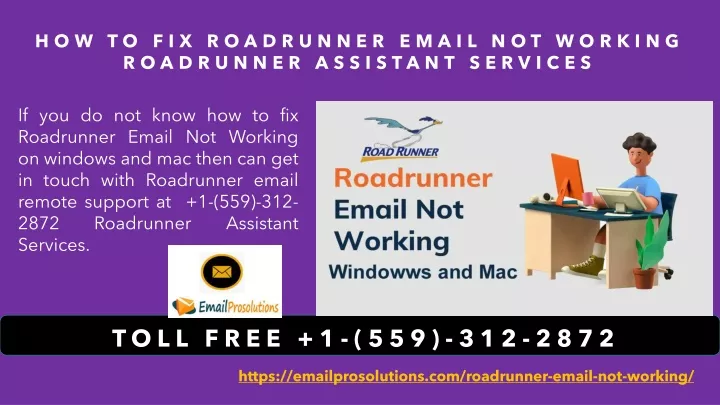 how to fix roadrunner email not working roadrunner assistant services