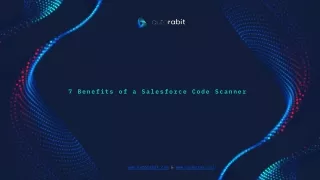 7 Benefits of a Salesforce Code Scanner