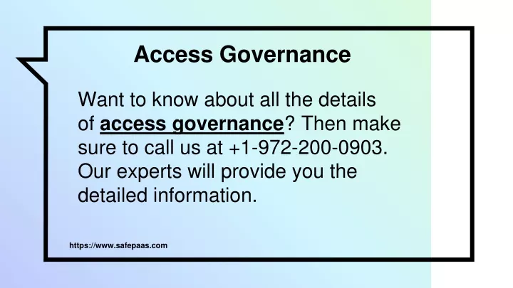 access governance