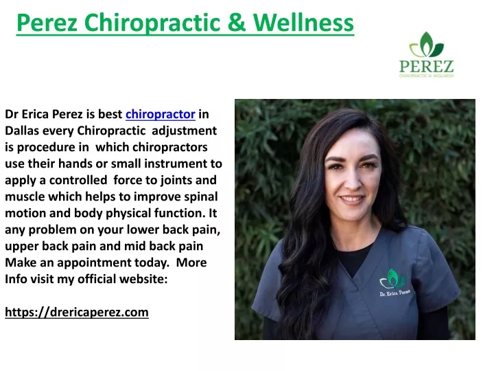 perez chiropractic wellness