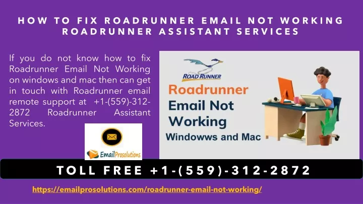 how to fix roadrunner email not working roadrunner assistant services