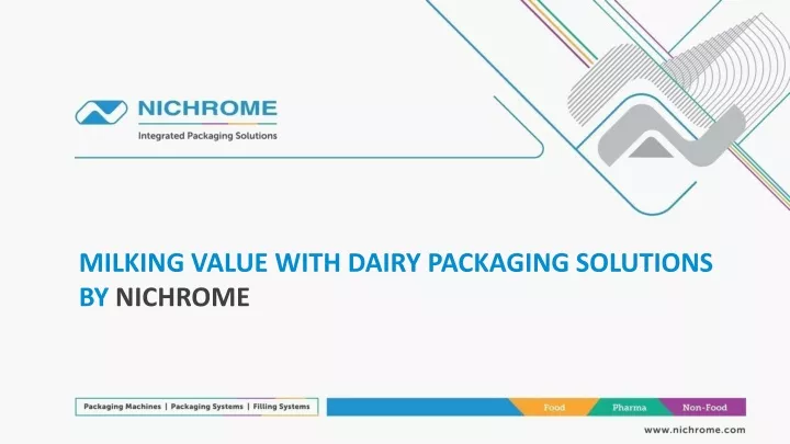 milking value with dairy packaging solutions
