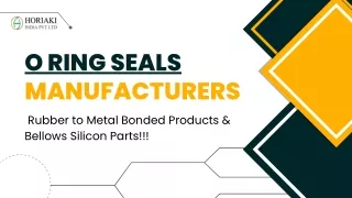 Find O Ring Seals Suppliers in India