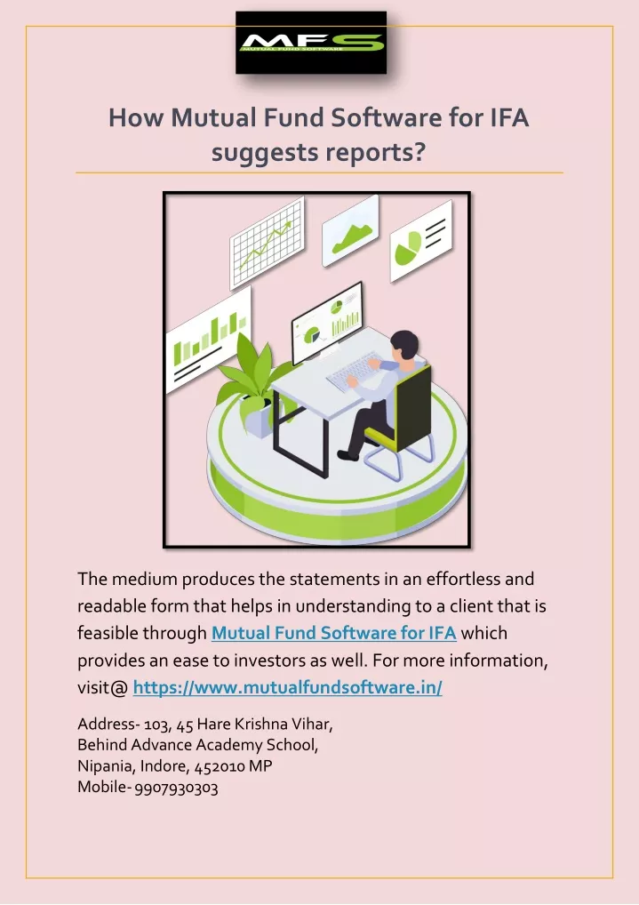 how mutual fund software for ifa suggests reports