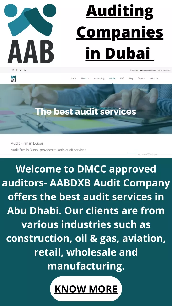 auditing companies in dubai