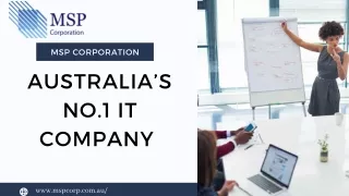 Australia's no.1 IT Company | MSP Corporation