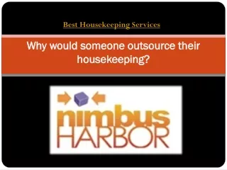 Best Housekeeping Services